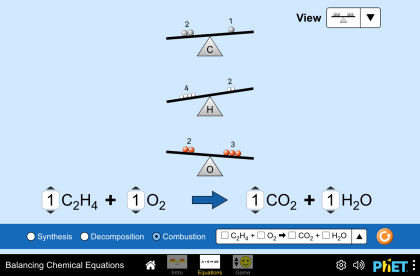Balanceo de ecuaciones